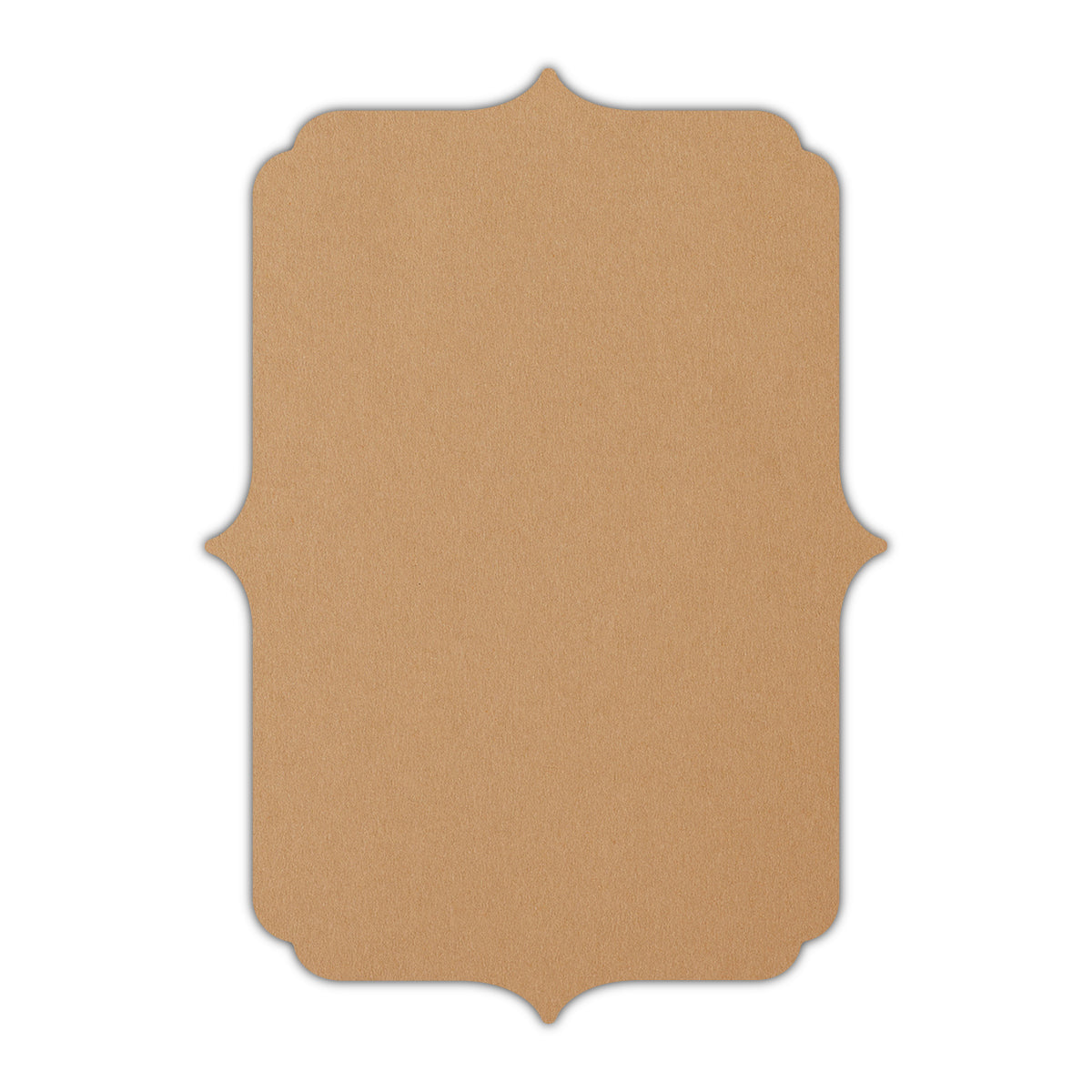 CMYK Print on Harvest Cardstock | Shape P19 | 5" x 8"