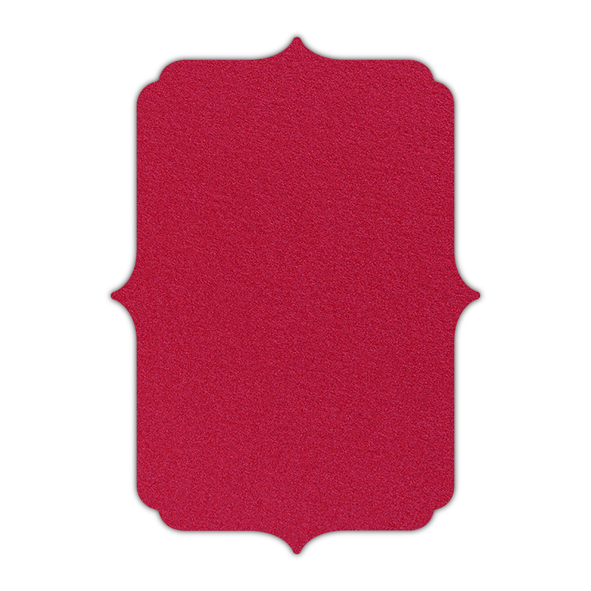 CMYK Print on Shimmer Magma Cardstock | Shape P19 | 6" x 9"