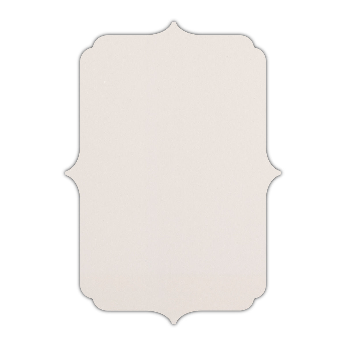 CMYK Print on Natural Cardstock | Shape P19 | 4.25" x 5.5"