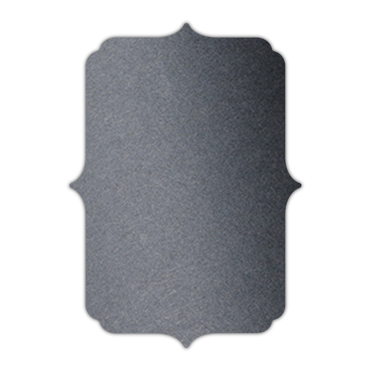 CMYK Print on Slate Cardstock | Shape P19 | 2" x 3.5"