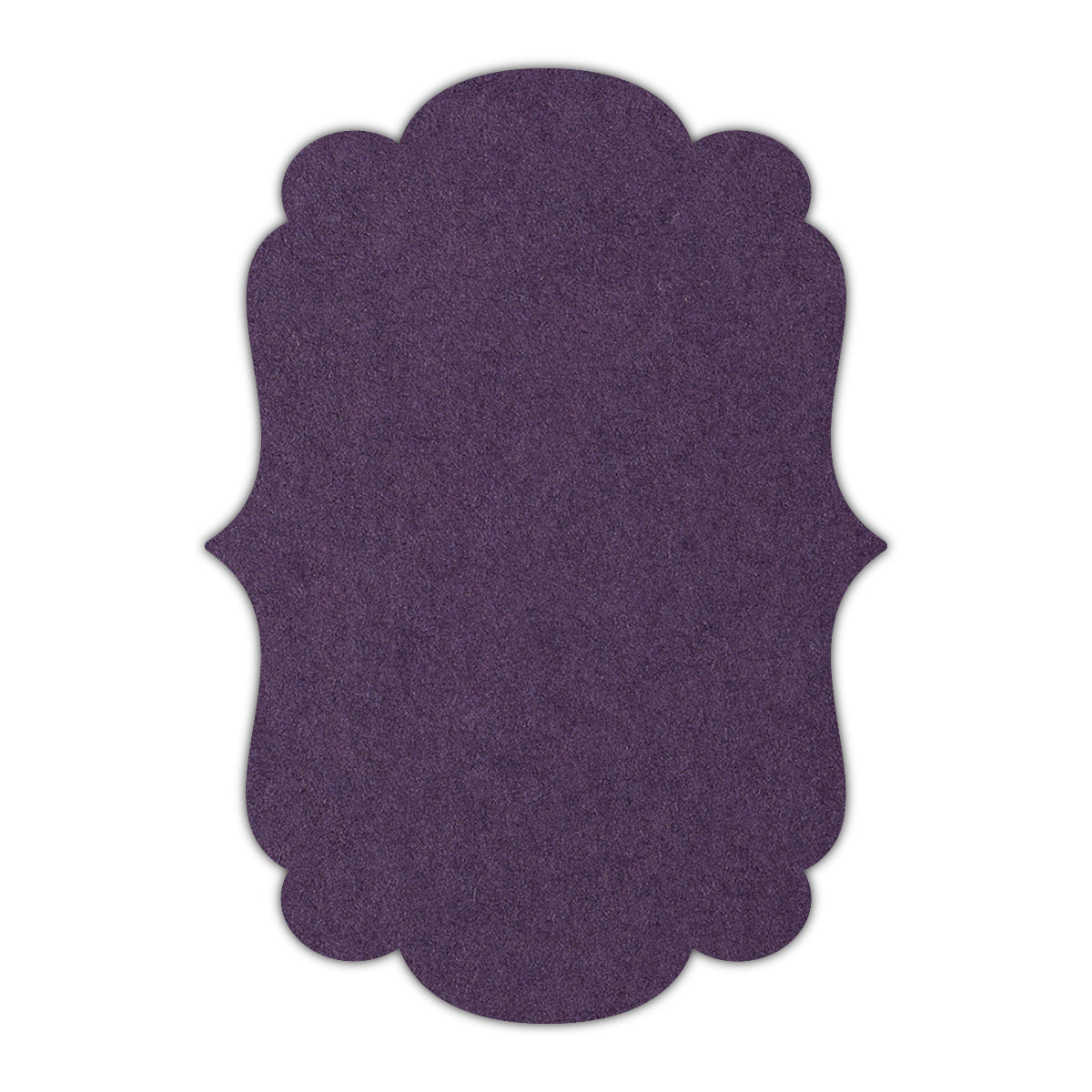 CMYK Print on Shimmer Amethyst Cardstock | Shape P1 | 2.5" x 2.5"
