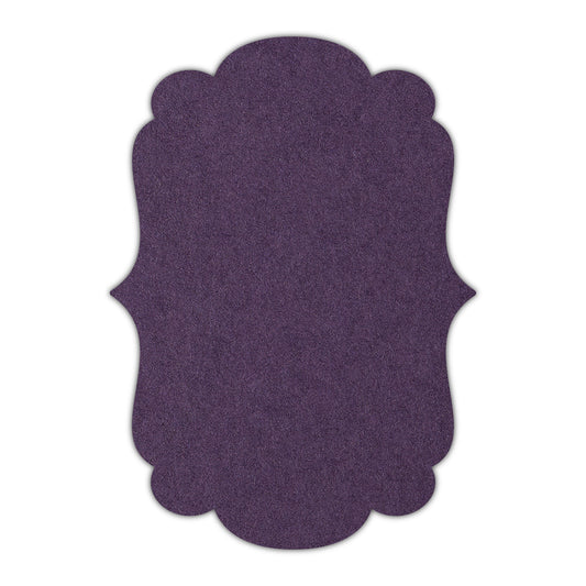 CMYK Print on Shimmer Amethyst Cardstock | Shape P1 | 8" x 10"
