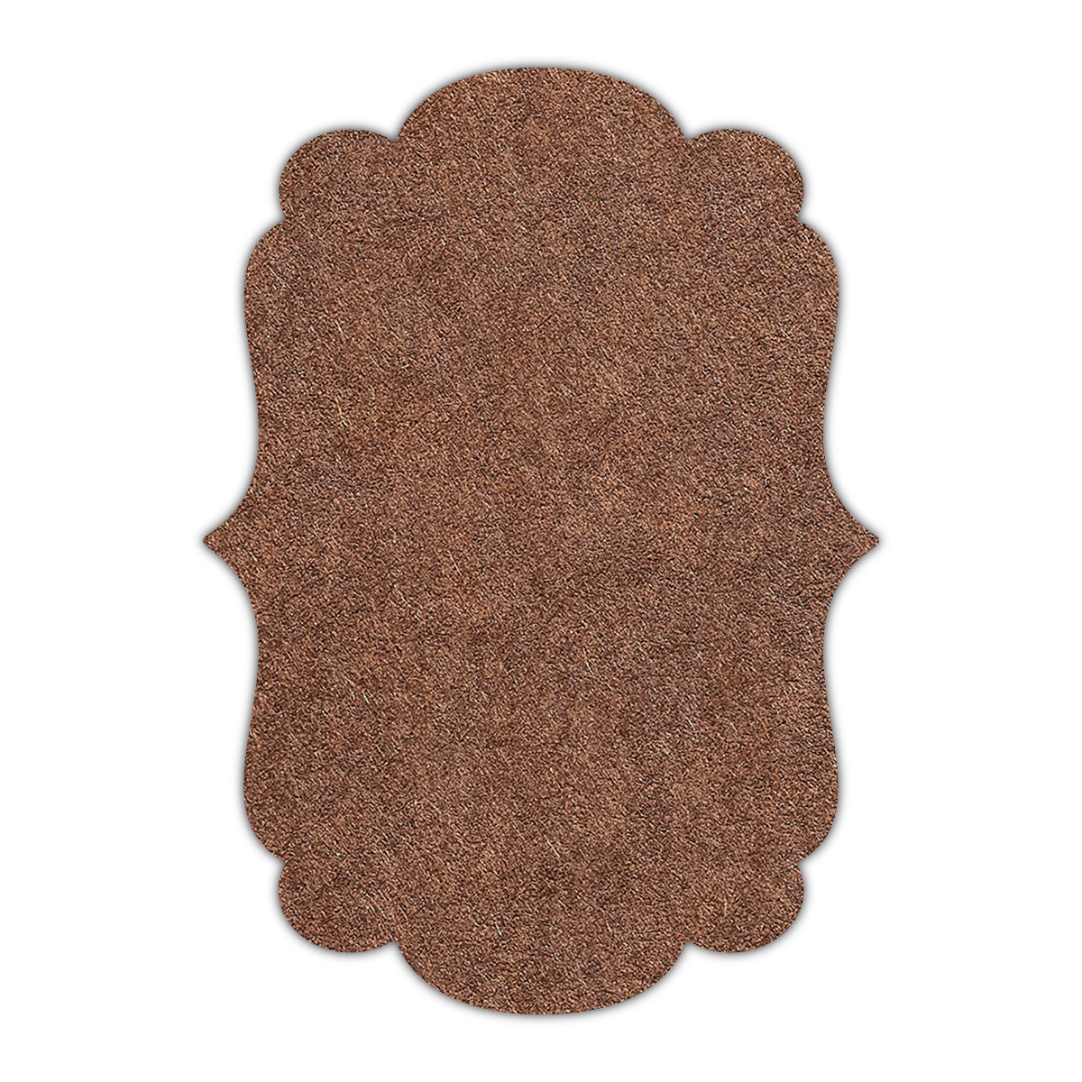 CMYK Print on Bagdad Brown Cardstock | Shape P1 | 8" x 10"
