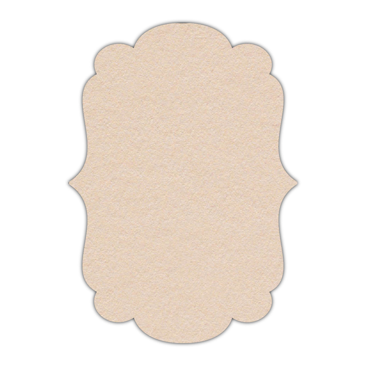 CMYK Print on Biscuit Cardstock | Shape P1 | 8.5" x 11"