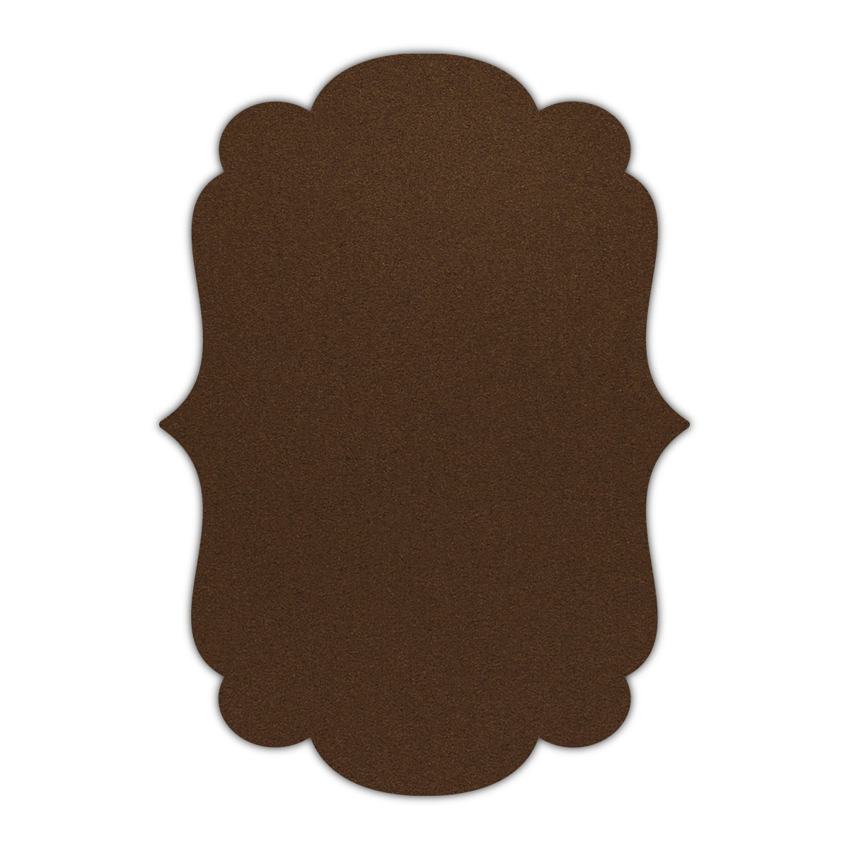 CMYK Print on Shimmer Bronze Cardstock | Shape P1 | 5.5" x 5.5"