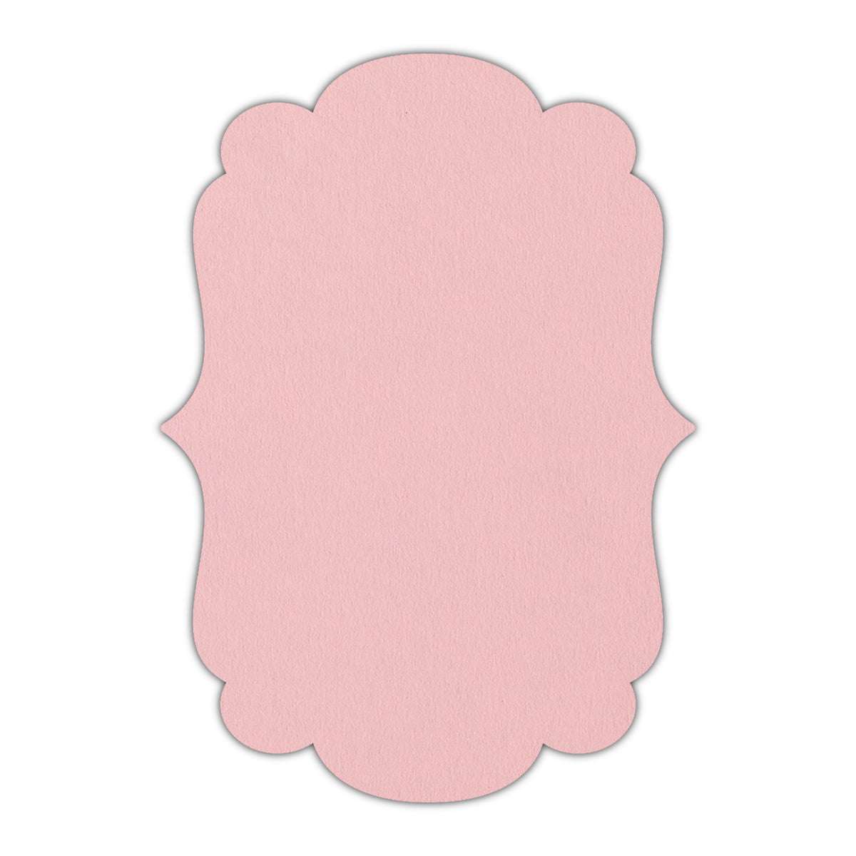 CMYK Print on Candy Pink Cardstock | Shape P1 | 11" x 17"