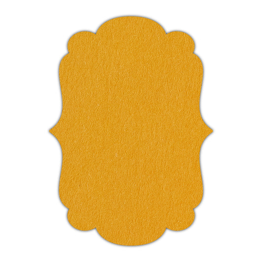 CMYK Print on Shimmer Citrine Cardstock | Shape P1 | 8" x 10"