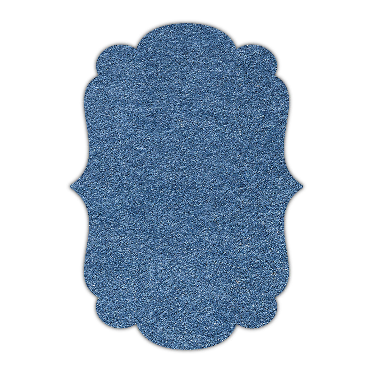 CMYK Print on Cobalt Cardstock | Shape P1 | 3" x 4"