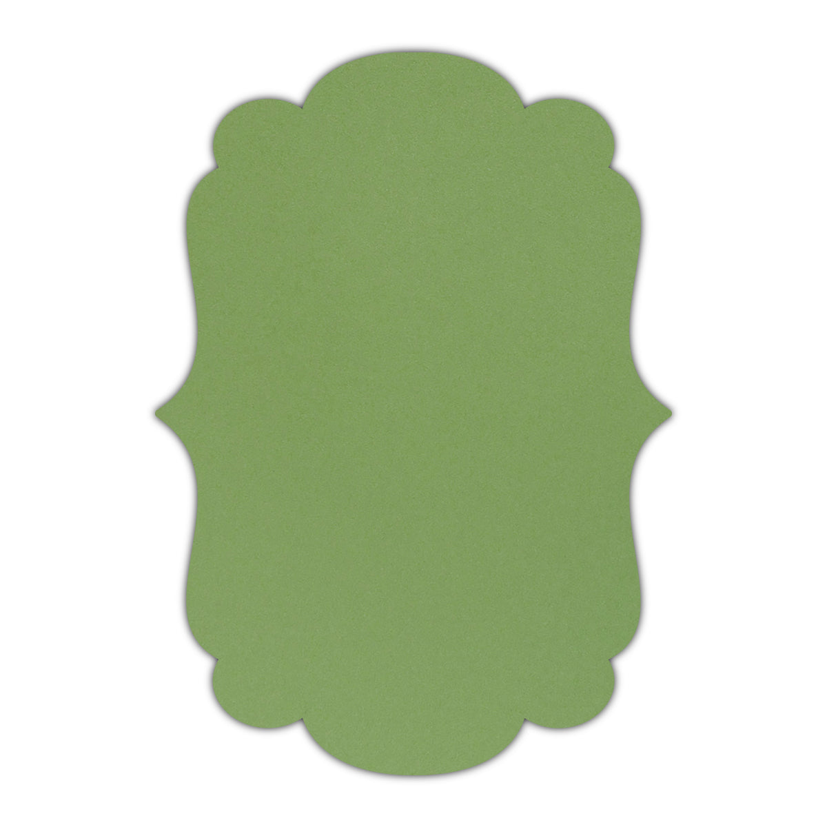 CMYK Print on Shimmer Fairway Cardstock | Shape P1 | 3.25" x 3.25"
