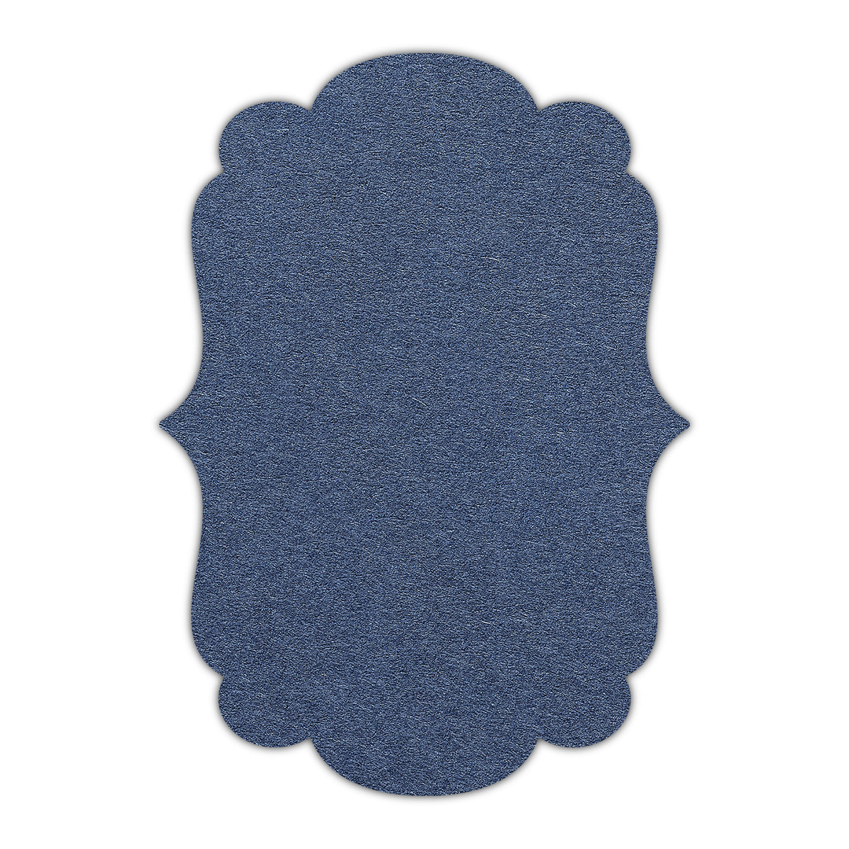 CMYK Print on Imperial Blue Cardstock | Shape P1 | 2" x 3"