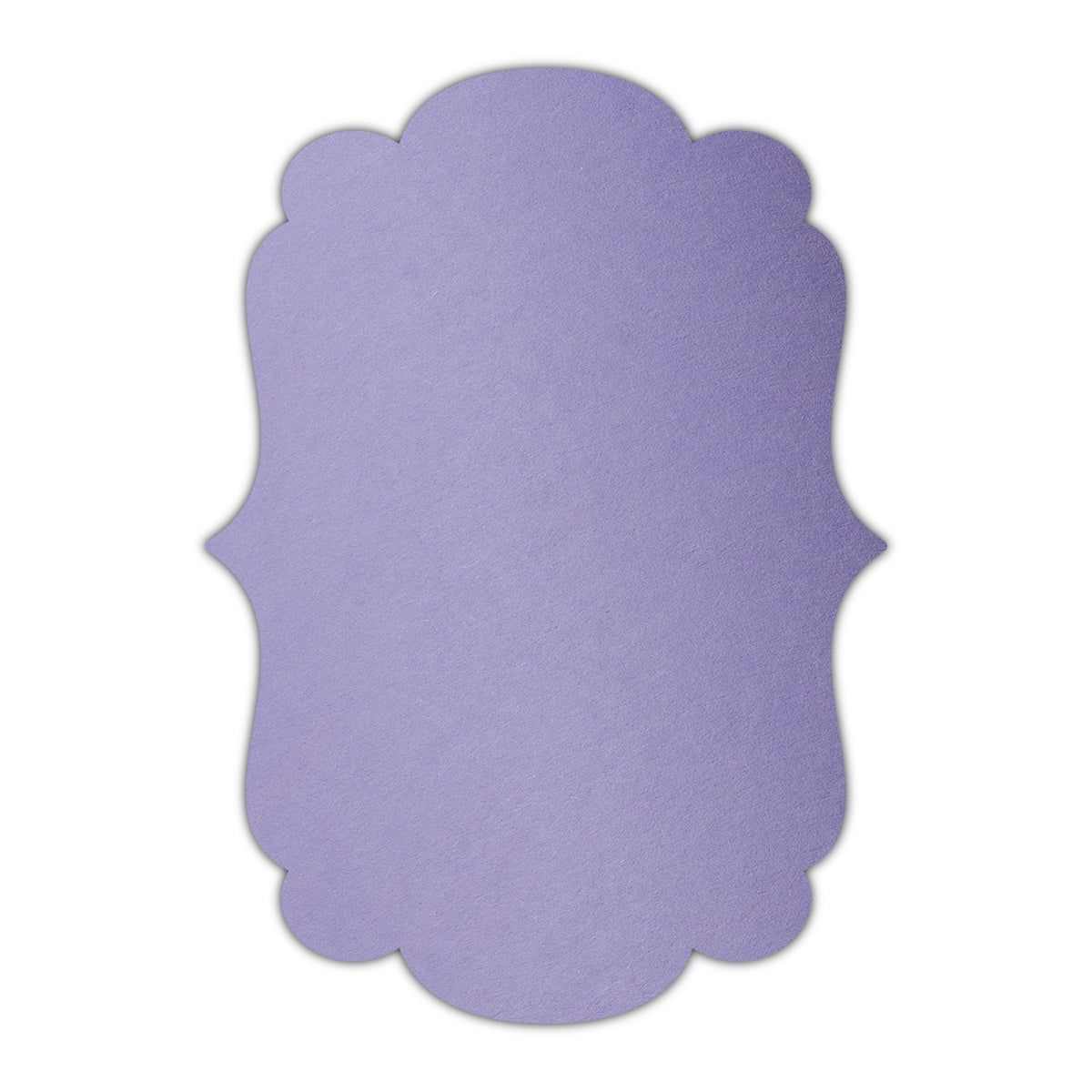 CMYK Print on Lavender Cardstock | Shape P1 | 5" x 7"