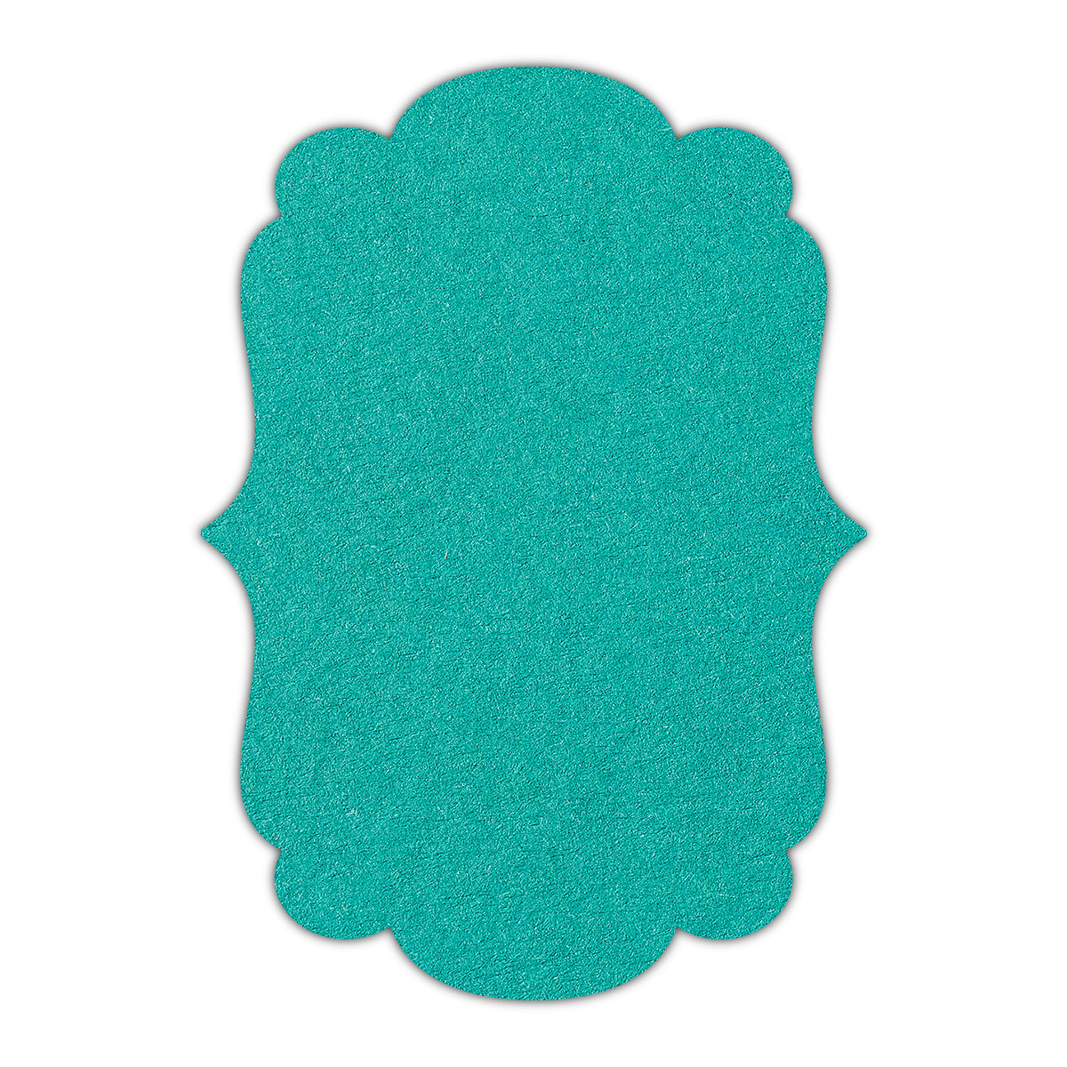 CMYK Print on Marrs Green Cardstock | Shape P1 | 2" x 3"