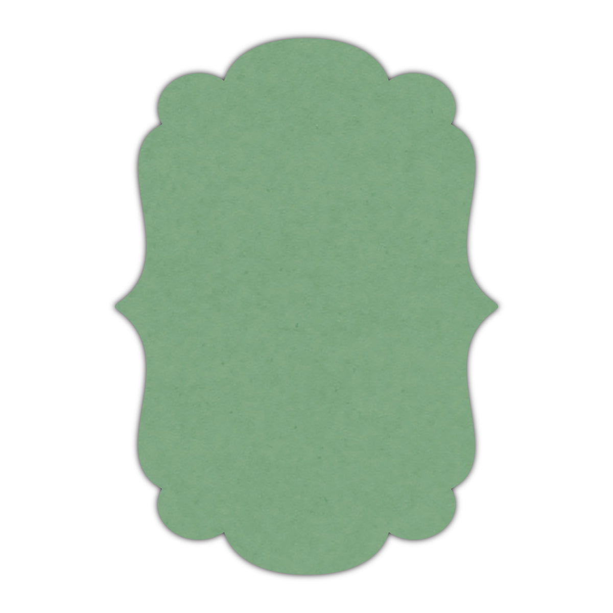 CMYK Print on Matcha Tea Cardstock | Shape P1 | 5.5" x 8.5"
