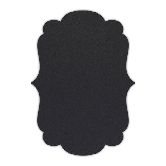 CMYK Print on Shimmer Onyx Cardstock | Shape P1 | 8" x 10"