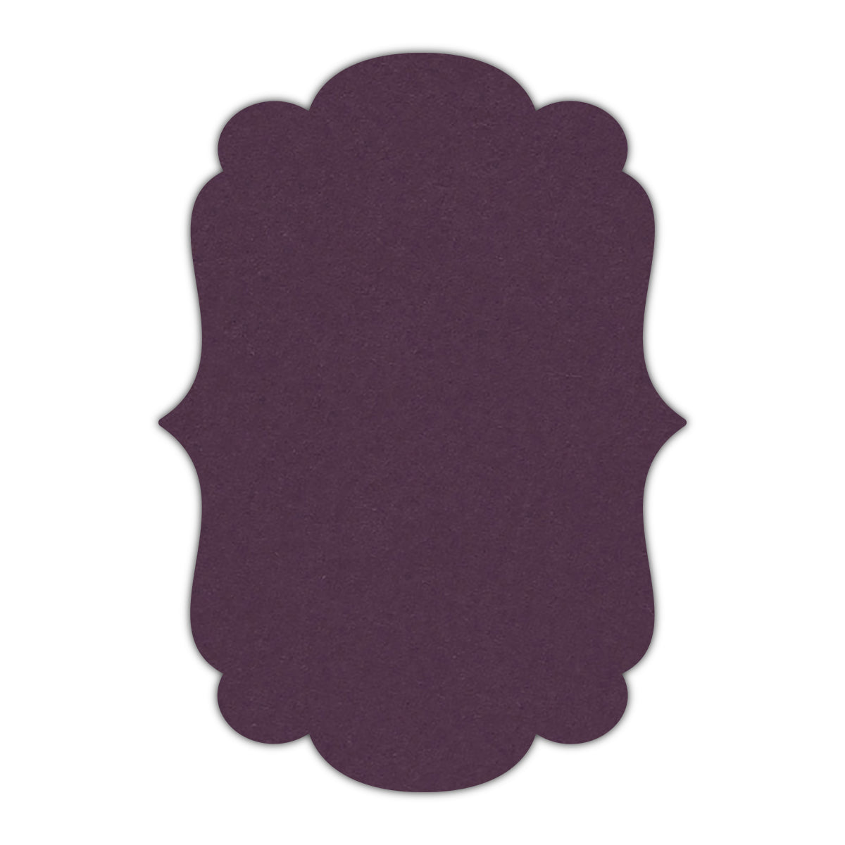 CMYK Print on Prune Cardstock | Shape P1 | 5" x 8"
