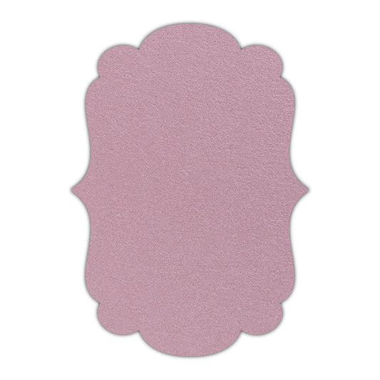 CMYK Print on Shimmer Rose Gold Cardstock | Shape P1 | 8" x 10"