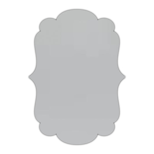 CMYK Print on Shimmer Silver Cardstock | Shape P1 | 8" x 10"