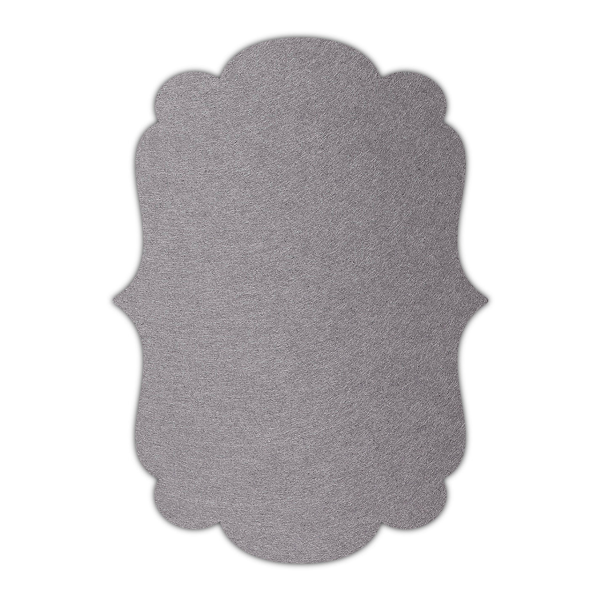CMYK Print on Smoke Cardstock | Shape P1 | 2" x 3"