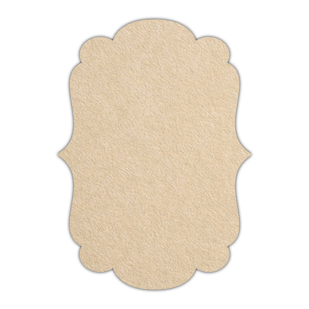 CMYK Print on Wheat Cardstock | Shape P1 | 12" x 18"