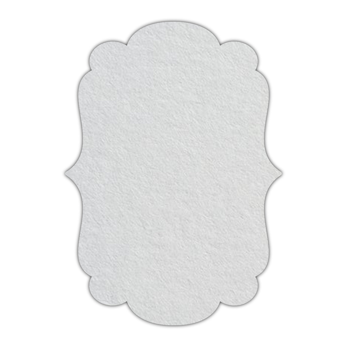 CMYK Print on Signature White Cardstock | Shape P1 | 2" x 2"