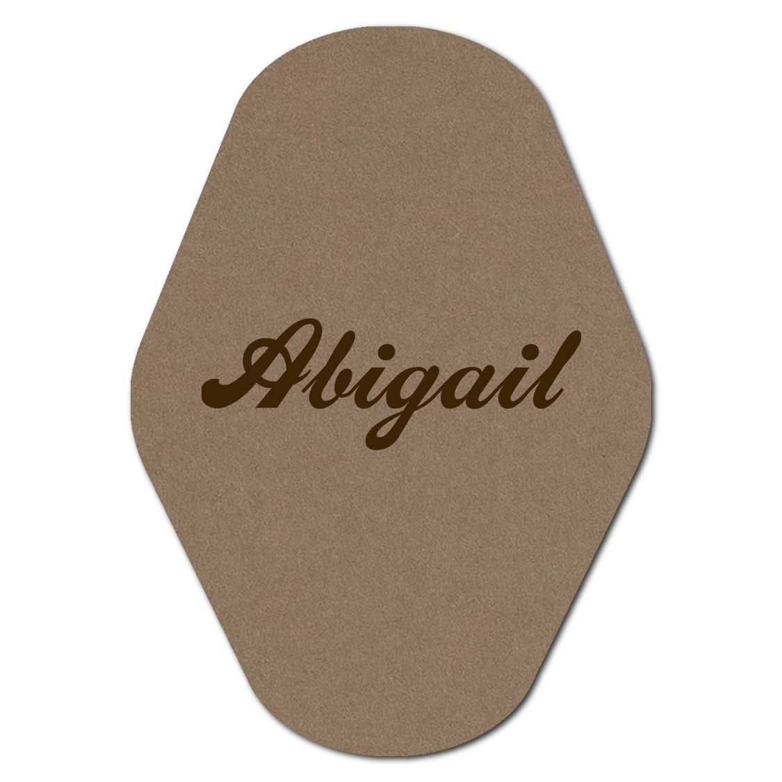 Individually Personalized Wedding Prints on Diecut Cardstock - Shape P203