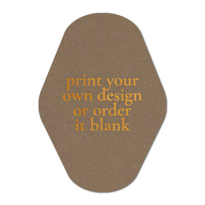 Custom Wedding Prints on Diecut Shaped Cardstock | Shape P203