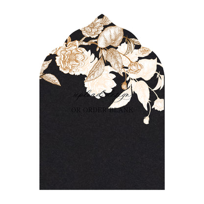 Custom Wedding Prints on Diecut Shaped Cardstock | Shape P209