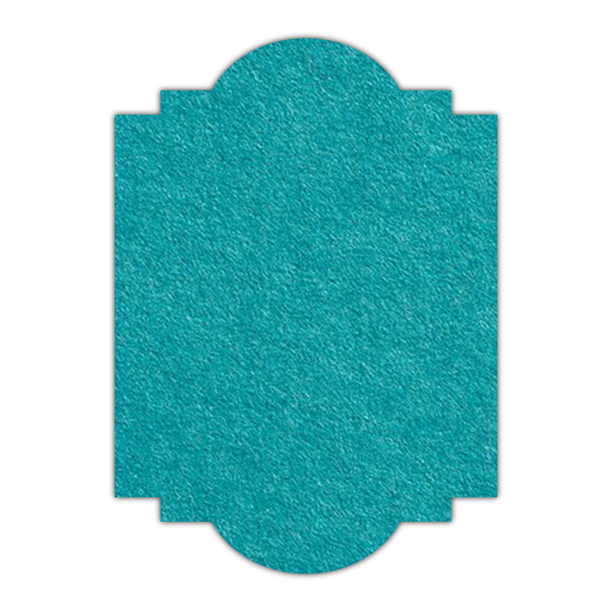 CMYK Print on Aqua Blue Cardstock | Shape P20 | 5.5" x 8.5"