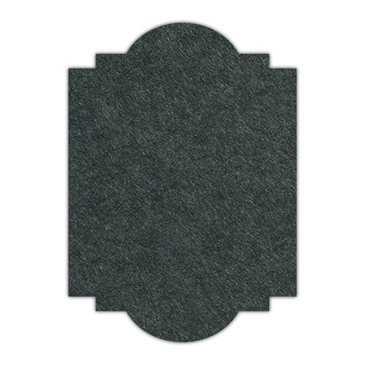 CMYK Print on Black Forest Cardstock | Shape P20 | 5" x 7"