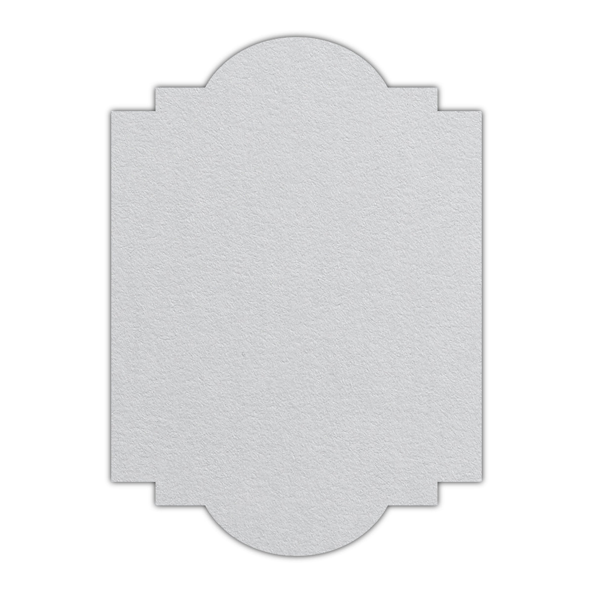CMYK Print on Bright White Cardstock | Shape P20 | 3" x 4"
