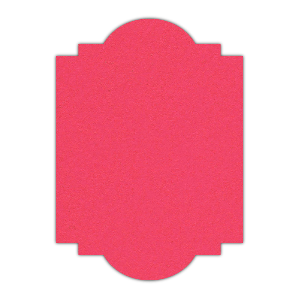 CMYK Print on Lipstick Cardstock | Shape P20 | 5.5" x 8.5"