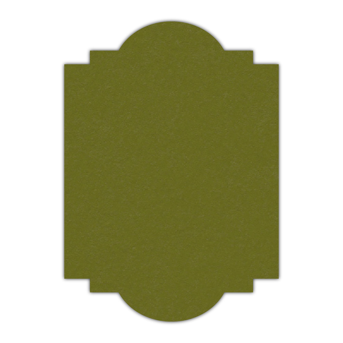 CMYK Print on Meadow Cardstock | Shape P20 | 2" x 3.5"