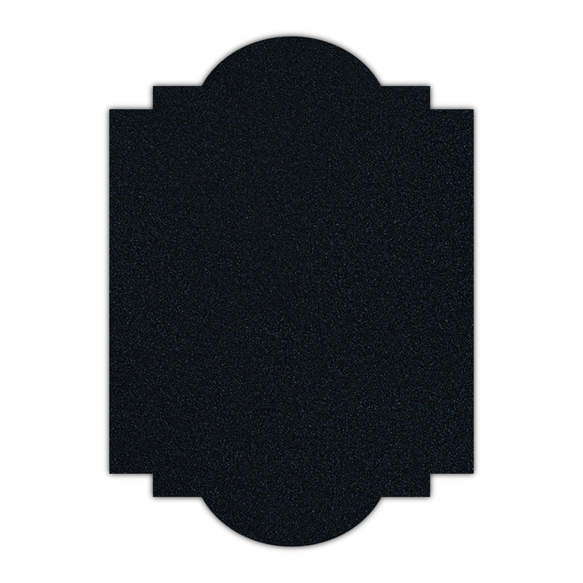 CMYK Print on Shimmer Night Cardstock | Shape P20 | 2" x 3"