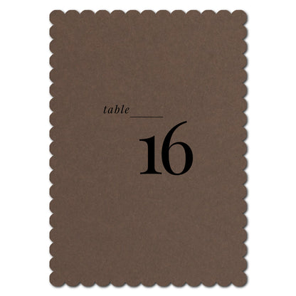 Individually Personalized Wedding Prints on Diecut Cardstock - Shape P211