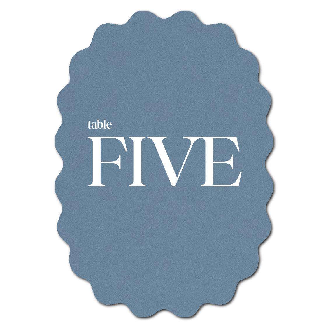 Individually Personalized Wedding Prints on Diecut Cardstock - Shape P212