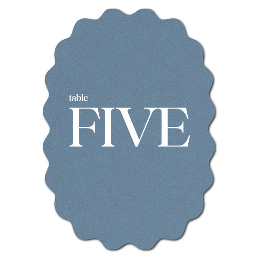 Individually Personalized Wedding Prints on Diecut Cardstock - Shape P212