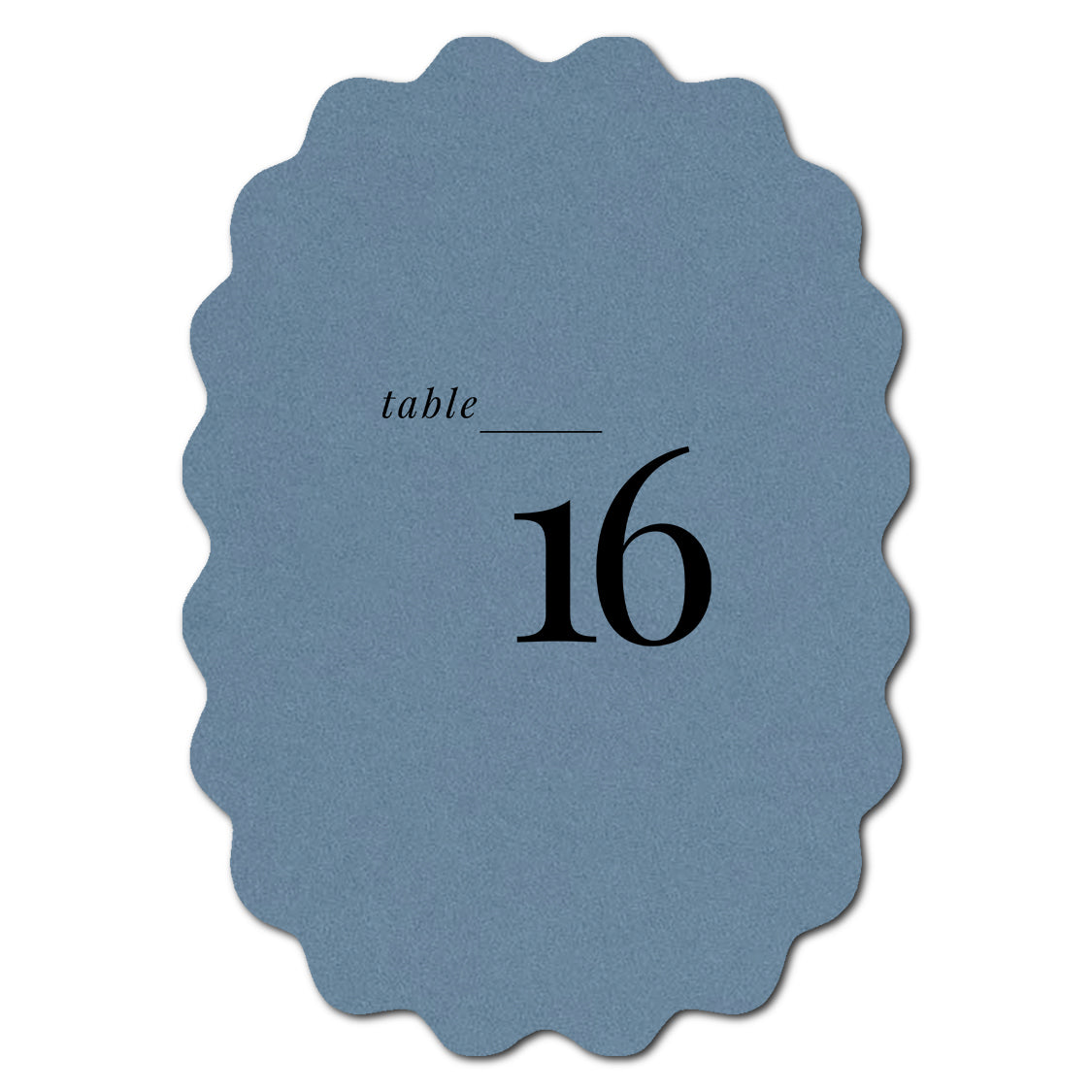Individually Personalized Wedding Prints on Diecut Cardstock - Shape P212
