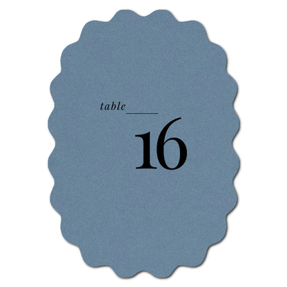 Individually Personalized Wedding Prints on Diecut Cardstock - Shape P212