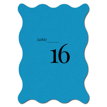 Individually Personalized Wedding Prints on Diecut Cardstock - Shape P213