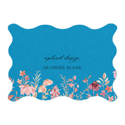 Custom Wedding Prints on Diecut Shaped Cardstock | Shape P213