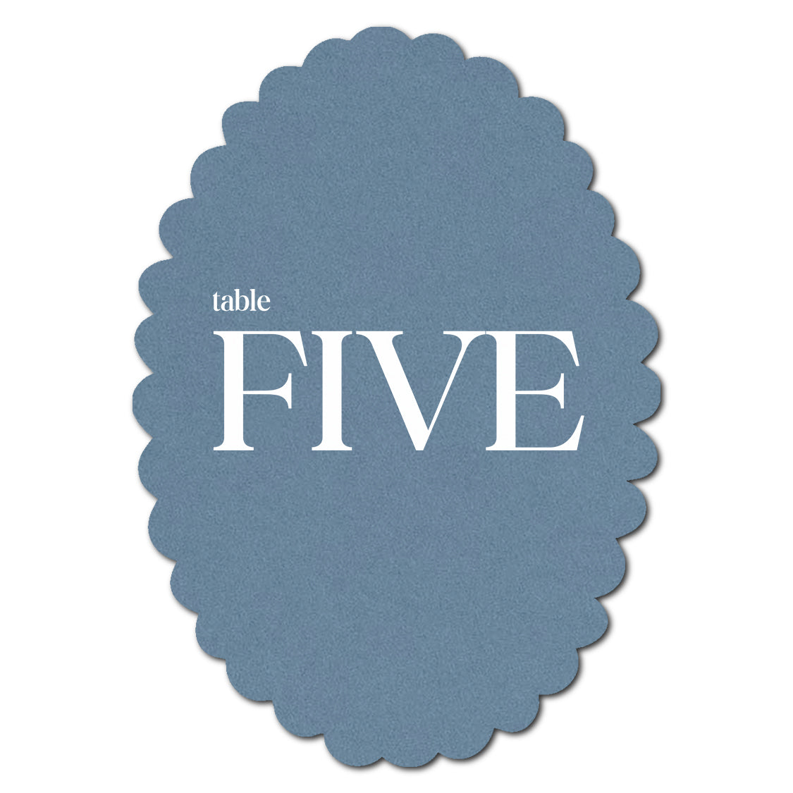 Individually Personalized Wedding Prints on Diecut Cardstock - Shape P215
