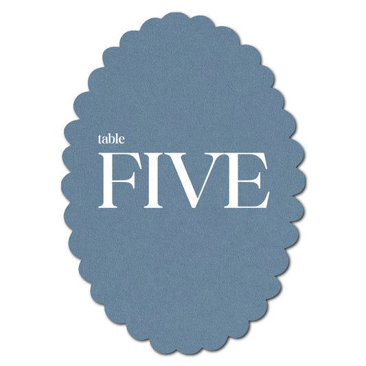 Individually Personalized Wedding Prints on Diecut Cardstock - Shape P215