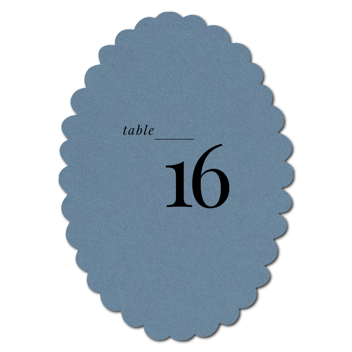 Individually Personalized Wedding Prints on Diecut Cardstock - Shape P215