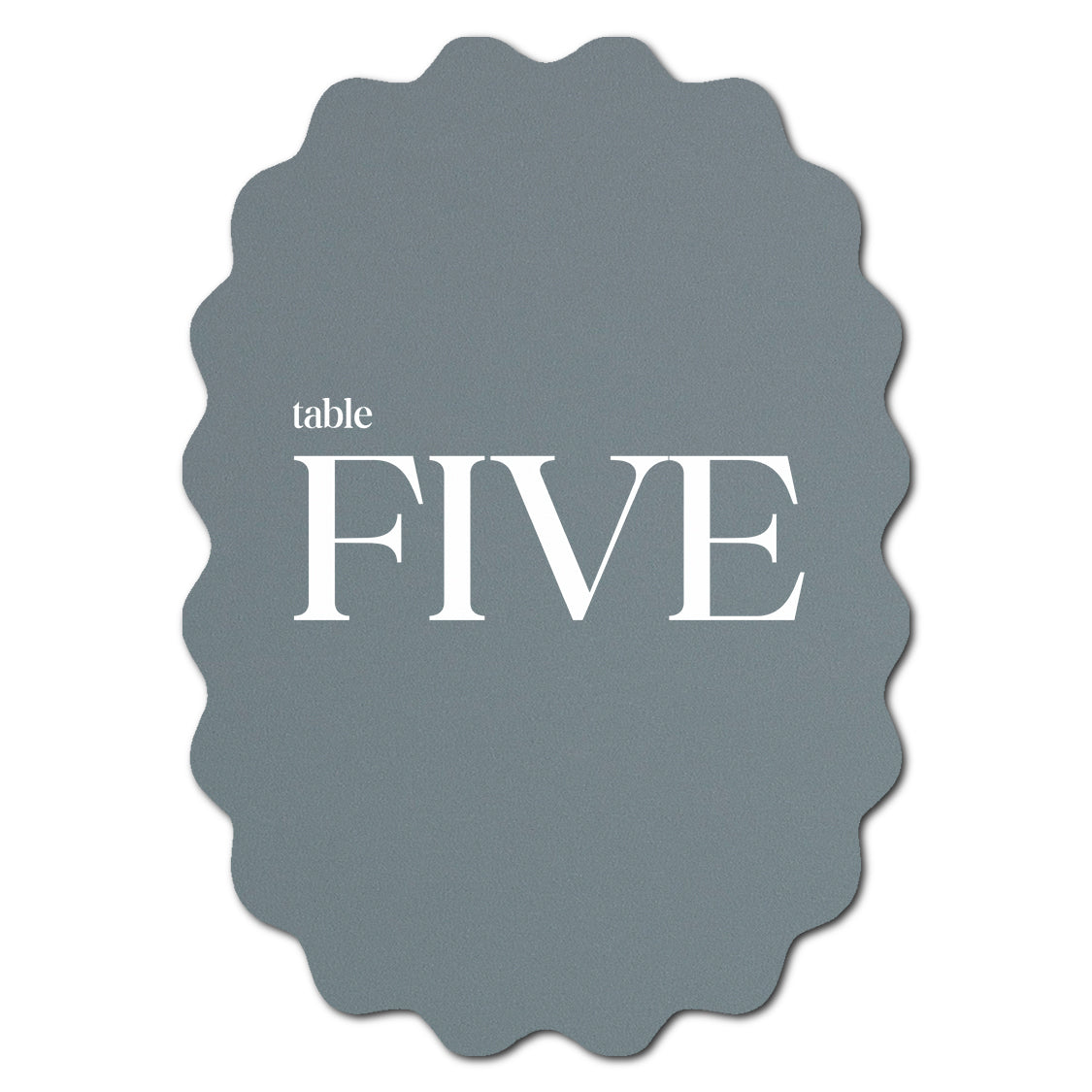 Individually Personalized Wedding Prints on Diecut Cardstock - Shape P216