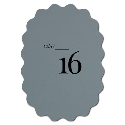 Individually Personalized Wedding Prints on Diecut Cardstock - Shape P216