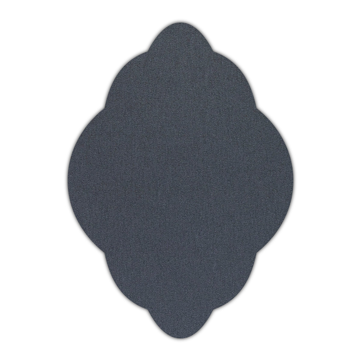 CMYK Print on Shimmer Anthracite Cardstock | Shape P21 | 3" x 5"