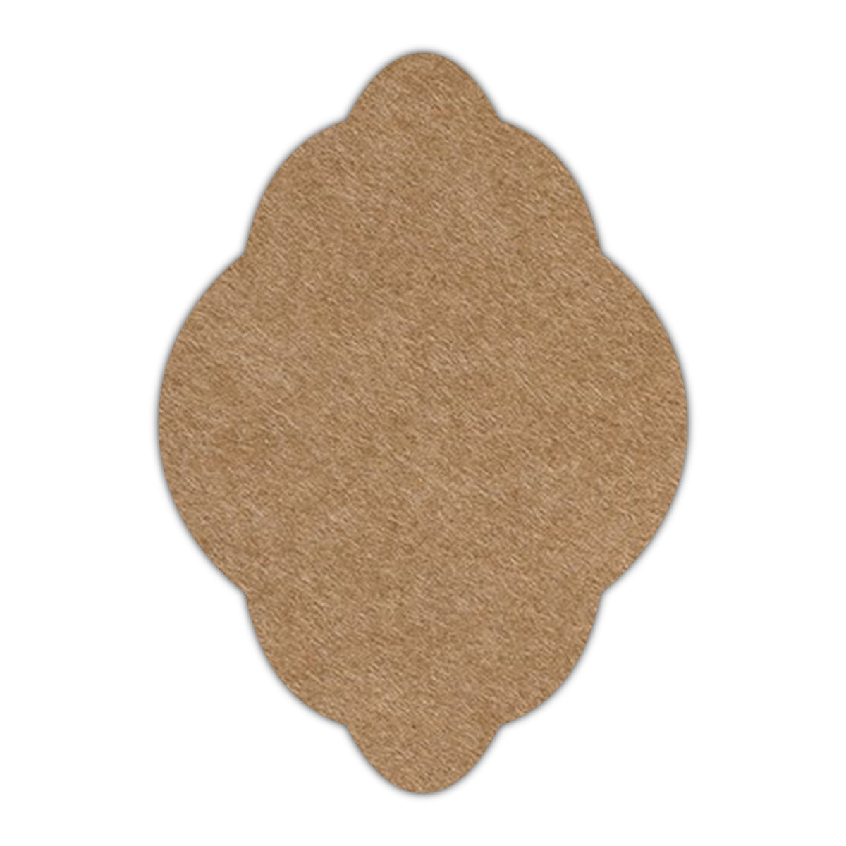 CMYK Print on Beach Sand Cardstock | Shape P21 | 8" x 10"