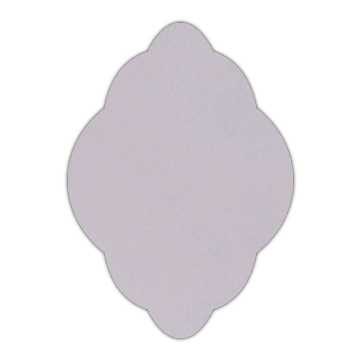 CMYK Print on Shimmer Kunzite Cardstock | Shape P21 | 2" x 3"