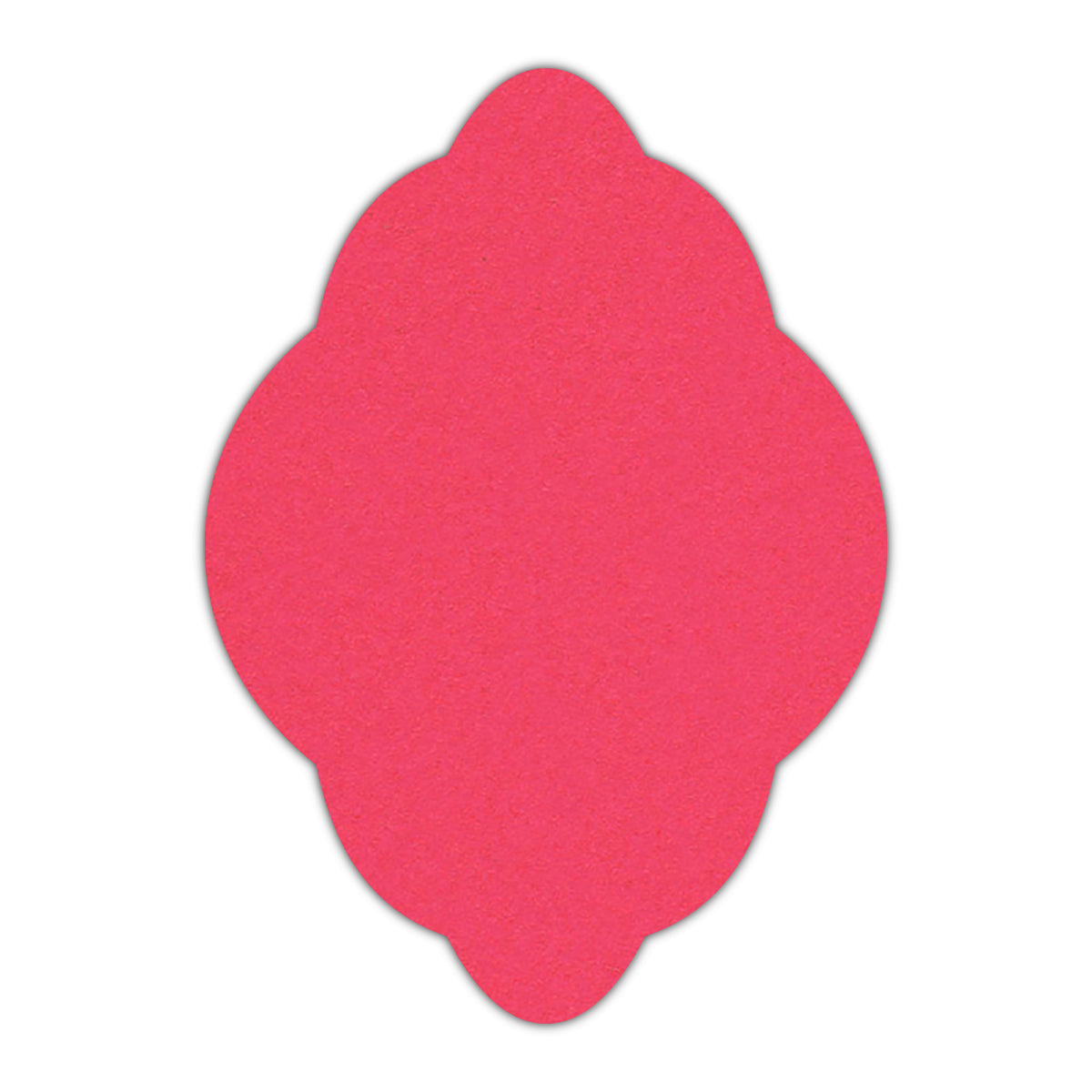 CMYK Print on Lipstick Cardstock | Shape P21 | 3" x 5"