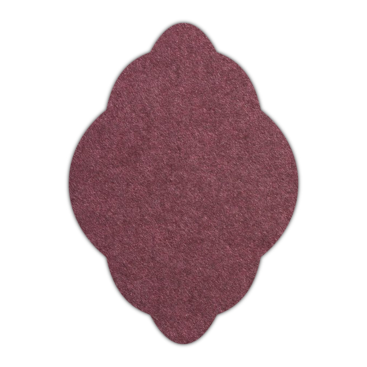 CMYK Print on Merlot Cardstock | Shape P21 | 12" x 18"